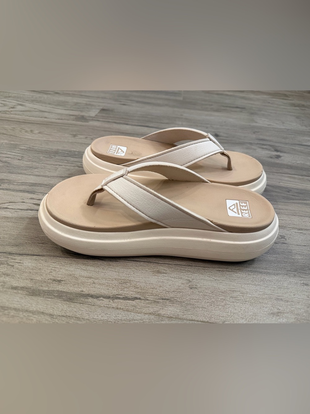 Cushion Bondi Women's Cushioned Flip-Flops Vintage/Oasis Size 7 - Picture 5 of 10